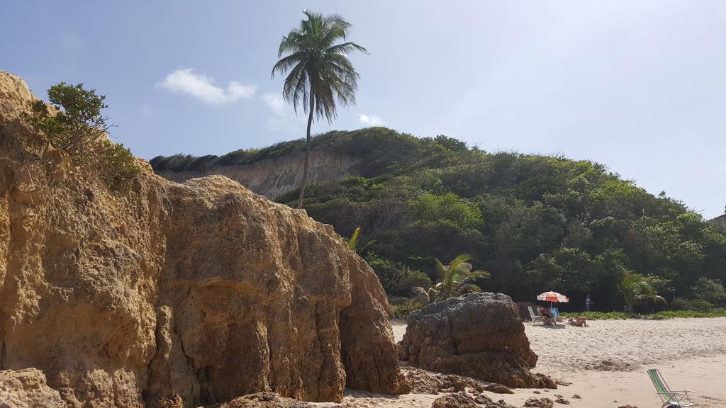 Praia Tabatinga Ap Beira Mar Com Vista Deslumbrante Da Praia Jacuma  Exterior photo